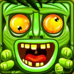 Jungle Run OZ is a non-stop running game where you will play as a monster chasing a treasure thief through the forest. Your mission is to run fast, overcome challenges, and catch up with the thief.