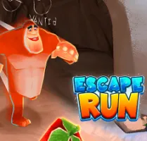 Escape Run is a fun running game. You will play as a man running away from the reporter's pursuit in the forest. Be careful with icy roads, spectacular slides, and unexpected obstacles!