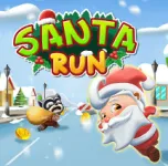 Santa Run is an endless running game. You play as Santa Claus. The mission is to save Christmas. A panda has stolen his gold. Santa must run through the white snow to retrieve the treasure. The joy of Christmas will be brought back!