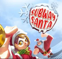 Subway Santa is an endless running game. You will play as a Christmas princess. Your mission is to run away from Santa Claus! This is an exciting escape in the cold winter.