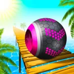 Rolling Balls Sea Race is a game where you control a rolling ball skillfully to overcome challenging tracks, avoid falling into the water, and reach the finish line safely.