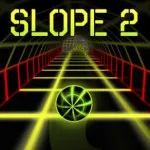 Slope 2 is an exciting running game in the Slope game series. Are you ready to join the endless adventure of rolling the ball through slopes full of obstacles to score high?